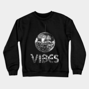 1970s Discoball Vibes Crewneck Sweatshirt